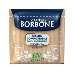 Cialde Caffè compostabili Miscela Blu ESE 44 mm - Caffè Borbone